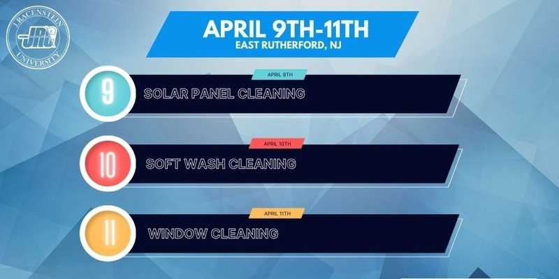 April 9th-11th: Solar Panel Cleaning, Soft Wash Cleaning, Window Cleaning