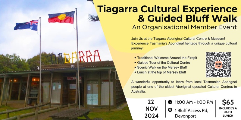 Tiagarra Cultural Experience & Guided Walk - Member Event