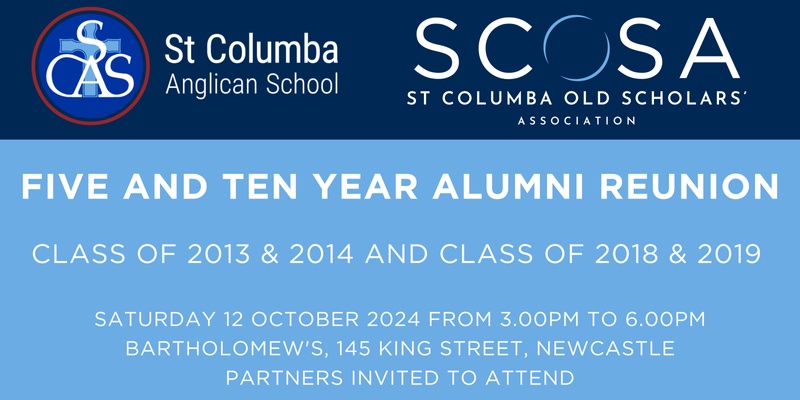 SCAS Five and Ten Year Alumni Reunion - Class of 2013 & 2014 and Class of 2018 & 2019