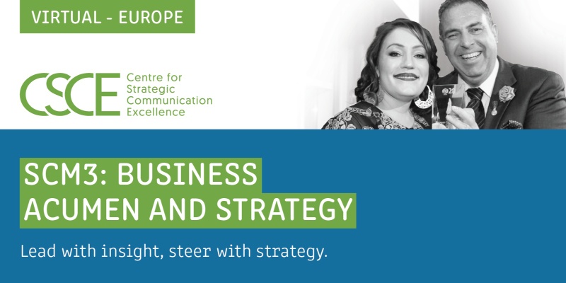 SCM3: Business Acumen and Strategy - Virtual (Europe)