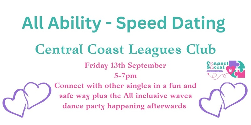 All Ability Disability - Speed Dating 