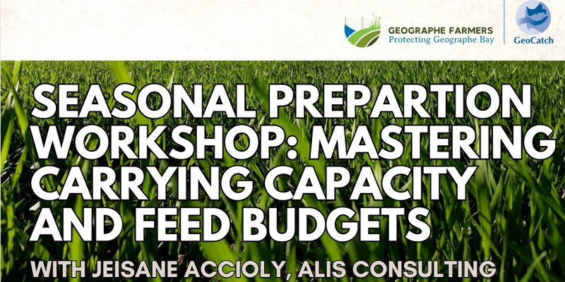 Seasonal Preparation Workshop: Mastering carrying capacity and feed budgets for grazing enterprises