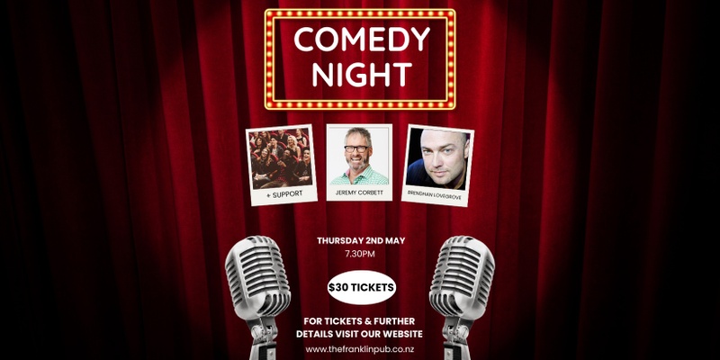Comedy night: Jeremy Corbett & friends