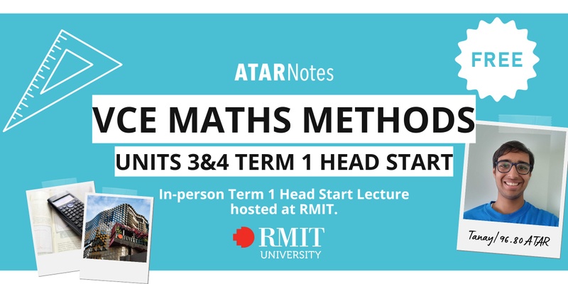 VCE Methods 3&4 Term 1 Head Start Lecture FREE