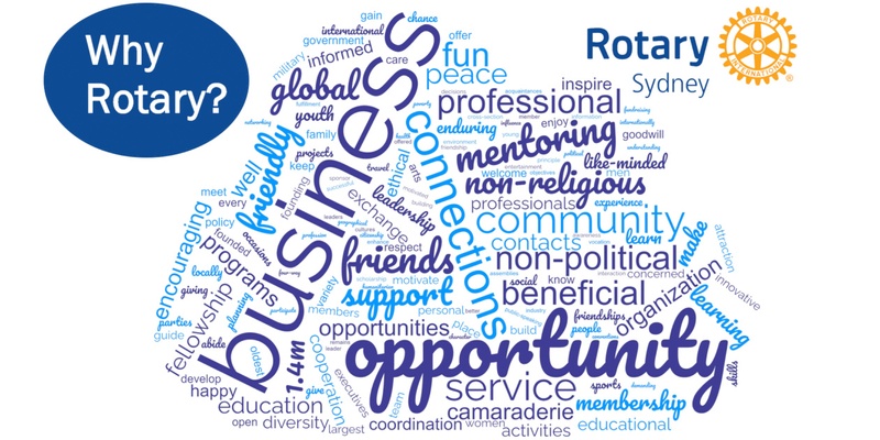 Member Accounts - Why Join Rotary? 