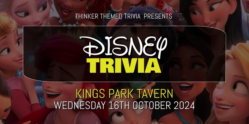 Disney Trivia - Kings Park Tavern