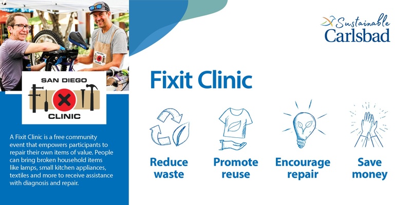 SD Fixit Clinic in Carlsbad