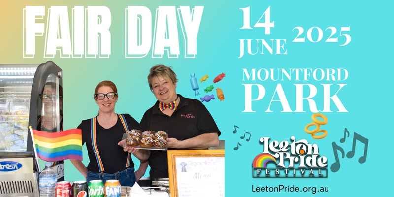 Leeton Pride Festival - Fair Day Stall Registration