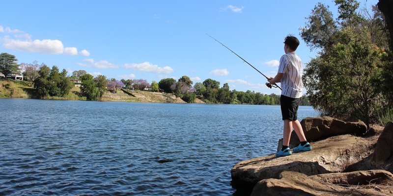 Fishing and Planting for a Healthy River