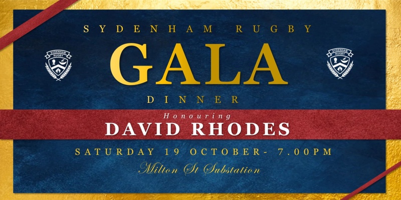 Sydenham Rugby Gala Dinner