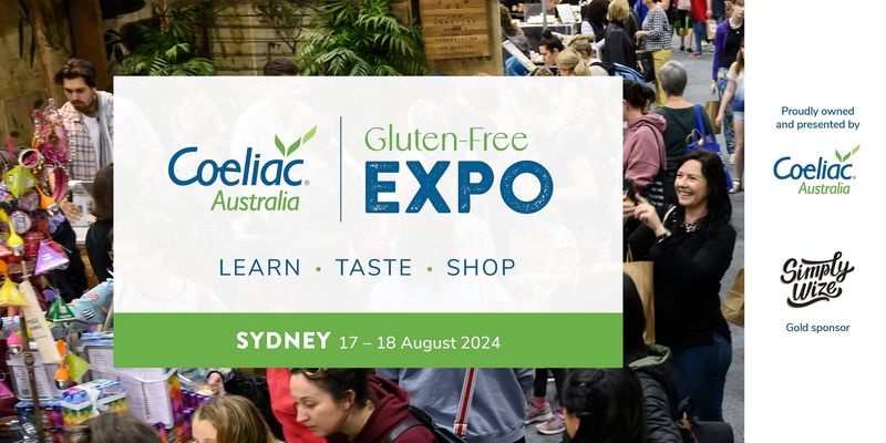 Coeliac Australia Gluten Free Expo - Sydney 17-18 August 2024