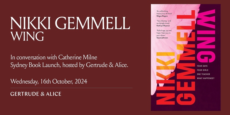 In conversation: Nikki Gemmell