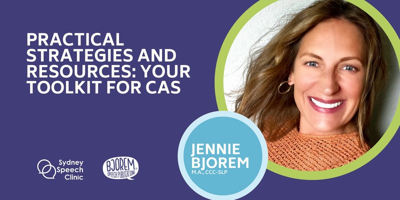 Jennie Bjorem - Practical Strategies and Resources: Your Toolkit for CAS - Perth