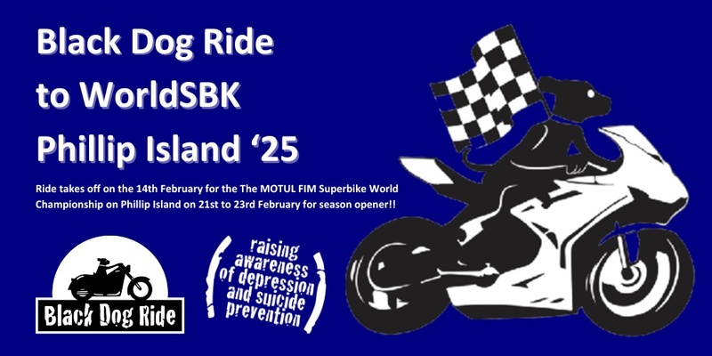 Black Dog Ride to WSBK February 2025