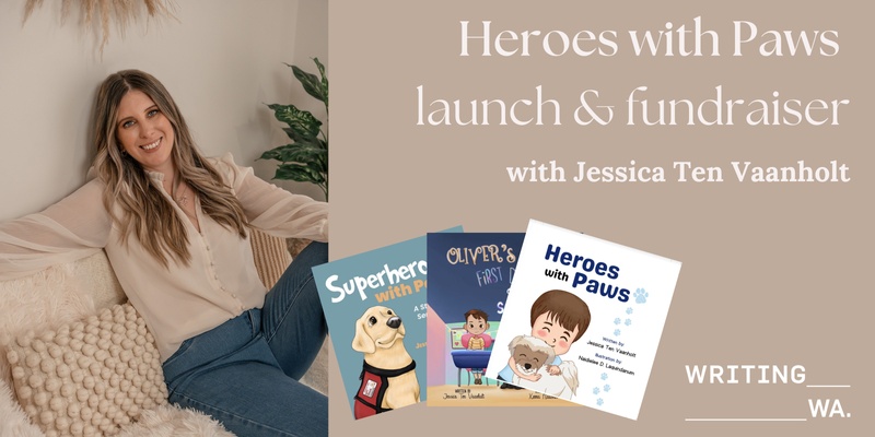 Book Launch & Fundraiser: Heroes with Paws