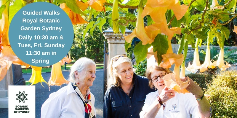 Daily Guided Walks of the Royal Botanic Garden Sydney 2024