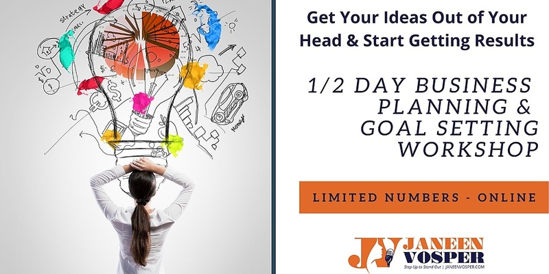 1/2 Day Planning  & Goal Setting Workshop to Kickstart Your Business in 2025