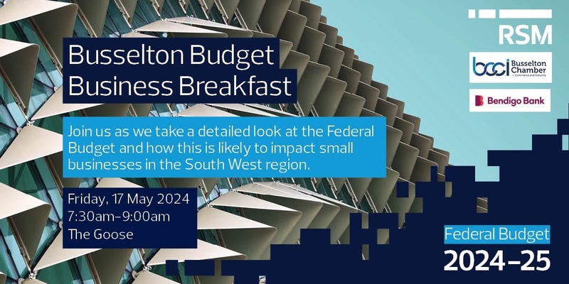 Busselton Budget Business Breakfast