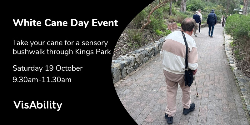 White Cane Day sensory bush walk through Kings Park