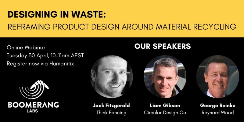 Designing in Waste - Reframing product design around material recycling
