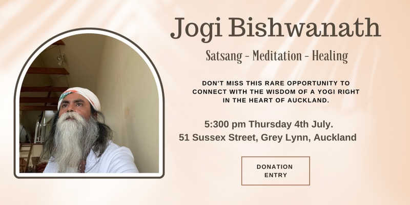 Satsang, Meditation,and Healing With Jogi Bishwanath
