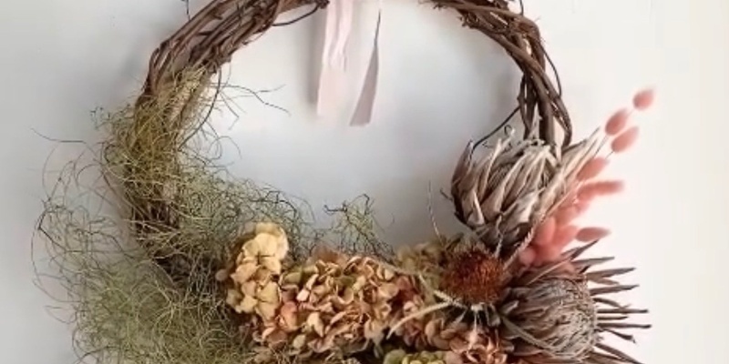 Christmas Wreaths with Slow Flowers - December