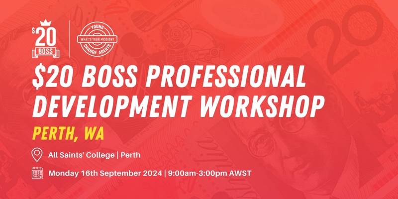 $20 Boss Funded Professional Development Workshop |  Perth