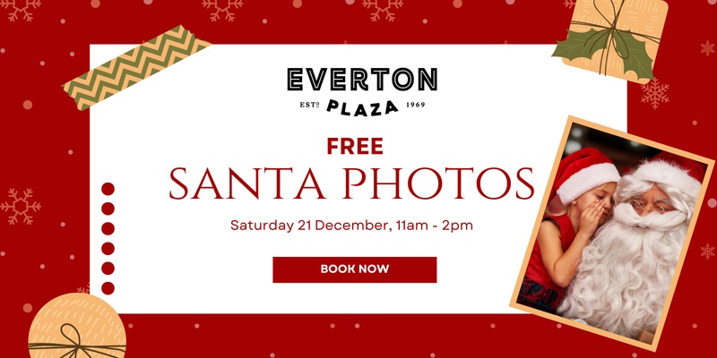 FREE Santa Photos at Everton Plaza