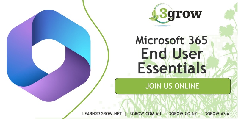 Microsoft 365 End User Essentials, Online Training Course