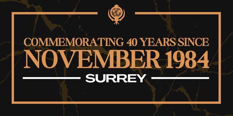 40 Years Since November 1984: Surrey