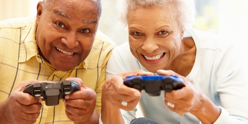 Playing Computer Games for the Over 55's