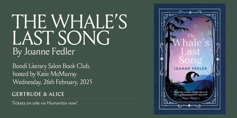 Bondi Literary Salon Book Club: The Whale's Last Song