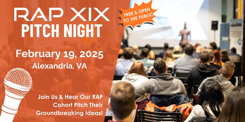 RIoT Accelerator Program (RAP) XIX Pitch Night & Founder Showcase