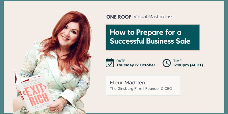 Masterclass | How to Prepare for a Successful Business Sale