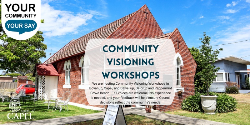 Community Visioning Workshops- Boyanup