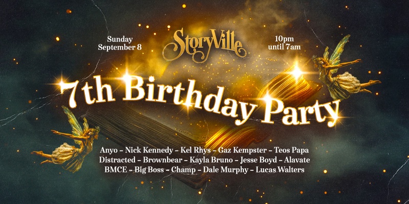 StoryVille 7th Birthday Guestlist + Free Shot