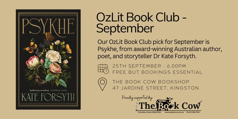 OzLit Book Club - September 2024: Psyke by Kate Forsythe