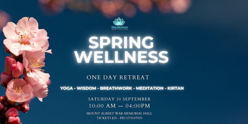 Spring Wellness - One Day Retreat 
