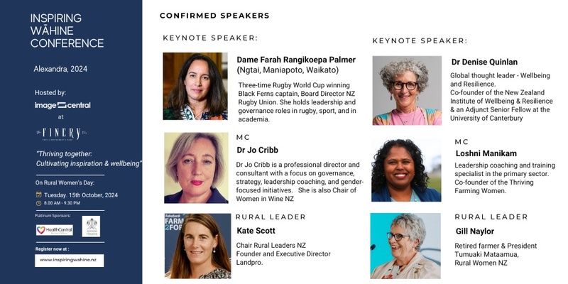 Inspiring Wāhine Conference for International Rural Womens Day