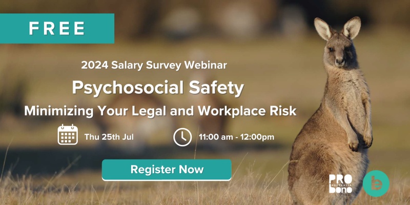 Psychosocial Safety - Minimizing Your Legal and Workplace Risk
