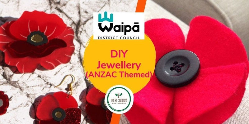 DIY Jewellery (Anzac Themed), Te Awamutu Museum, Thursday 25 April 11.00am-1.00pm 