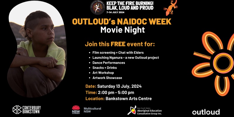 Outloud's NAIDOC Week Movie Night