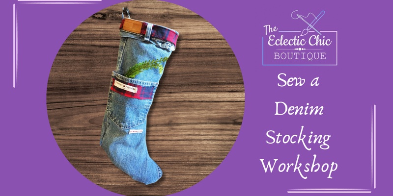 Sew a Denim Stocking Workshop