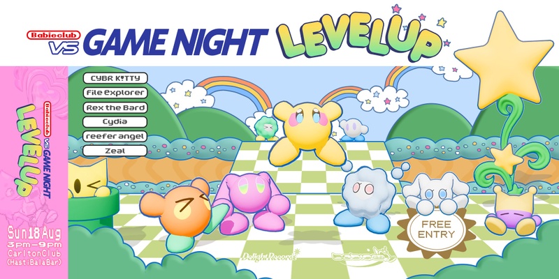 Babie Club vs. Game Night: LEVEL UP