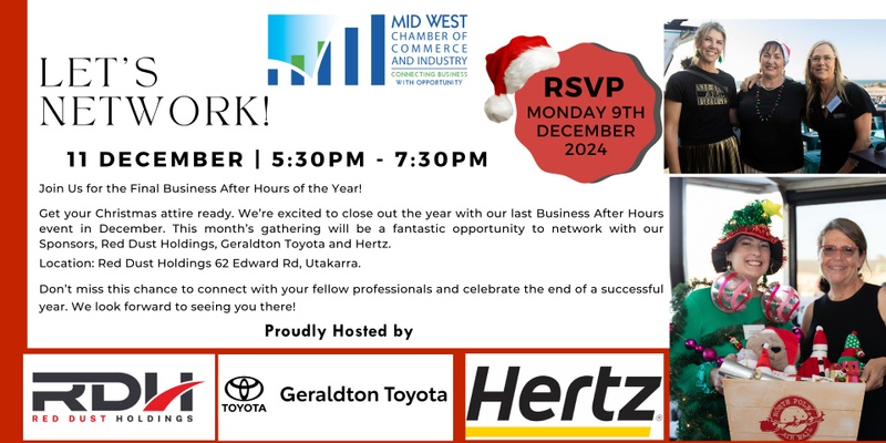 Business After Hours - 11 December 2024