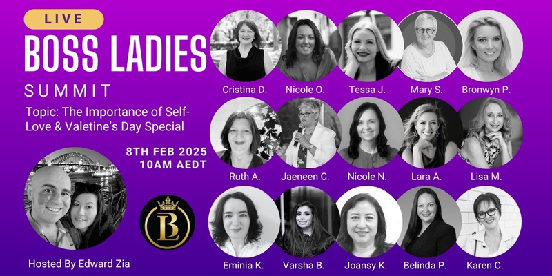 🌏🌍🌎 Live Stream 💻 BOSS Ladies Summit 👠