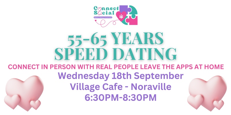 55-65 years Speed Dating 