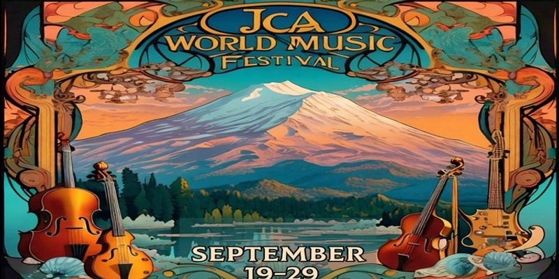 JCA WORLD MUSIC FESTIVAL PASSPORT TICKET