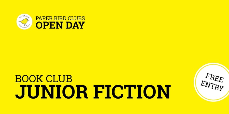 Open Day: Junior Fiction Book Club