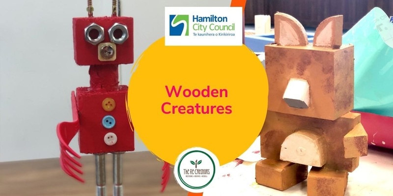 Wooden Creatures, Go Eco, Friday, 29 September, 10.00 am-12.00 pm